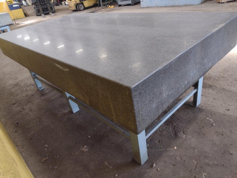 8&#039; X 4&#039; X 10&quot; CHALLENGE PRECISION LAYOUT INSPECTION GRANITE TABLE: STOCK #23801