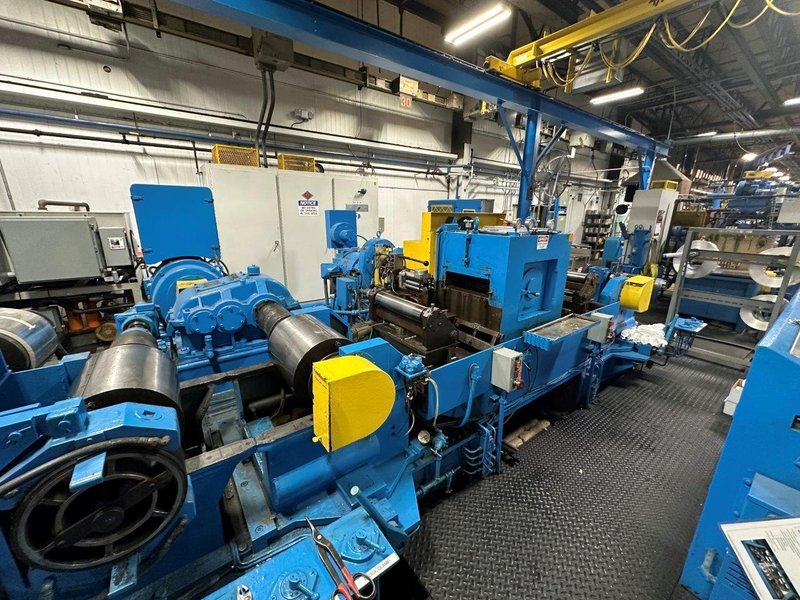 15&quot; ZR16-15 WATERBURY FARREL SENDZIMIR 12 HIGH REVERSING ROLLING MILL Stock # 14279