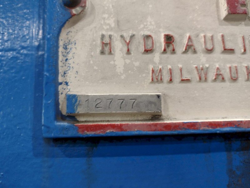 NORDBERG ELMES 4-POST HYDRAULIC PRESS: STOCK #21068