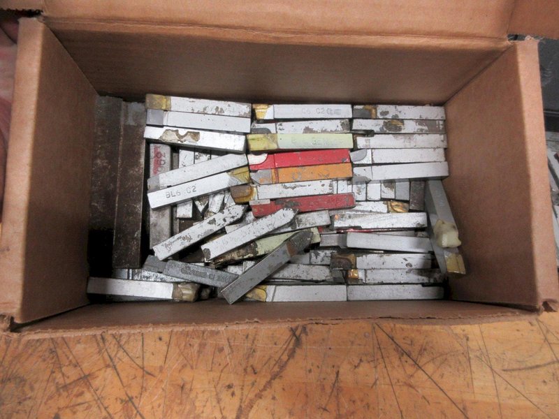 Cemented Carbide Stick Turning Tools, 1/4" - 5/8" Sizes, Dozens of Pieces- Auction Item