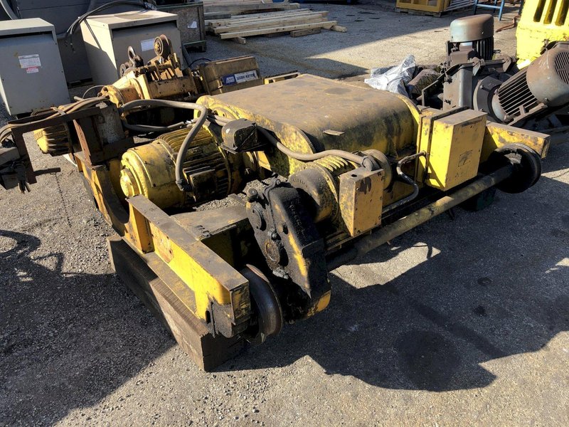 7-1/2 TON P&amp;H TOP RUNNING CRANE HOIST: STOCK #14609