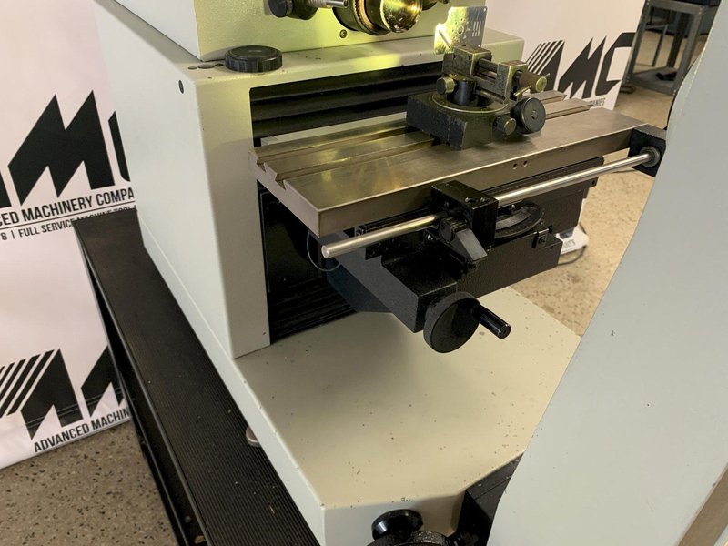 Deltronic DH214 Comparator, 10x, DRO, Edge, Surface, Factory Base.
