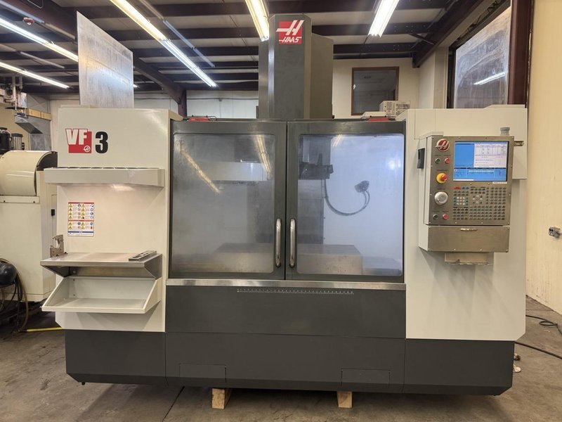 Haas VF-3 CNC Vertical Machining Center, 2013 – 10,000 RPM, Probs, Low Hours