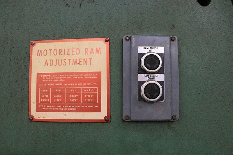 90 Ton x 10 FT. CHICAGO DREIS &amp; KRUMP MECH. PRESS BRAKE MODEL 810-L