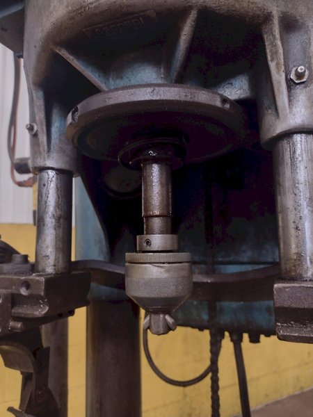 6-3/4" T-DRILL MODEL #T-150 PIPE COLLARING MACHINE WITH T-DRILL EC-150 END PROCESSING ATTACHMENT: STOCK #15864