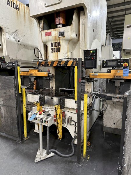 220 TON AIDA GAP FRAME PRESS