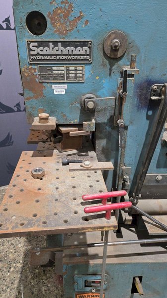 SCOTCHMAN 5075 50 TON PUNCH CAPACITY IRONWORKER USED