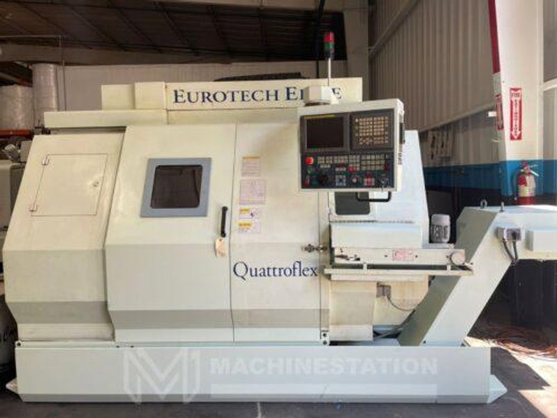 Eurotech Elite Quattroflex 420SLLY CNC Lathe – Y Axis Twin Spindle Twin Turret