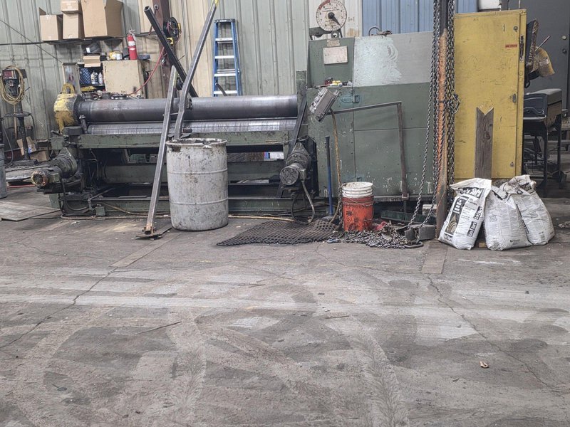 8' X 1/2" BERTSCH M-10152 PLATE ROLL. STOCK #0223926