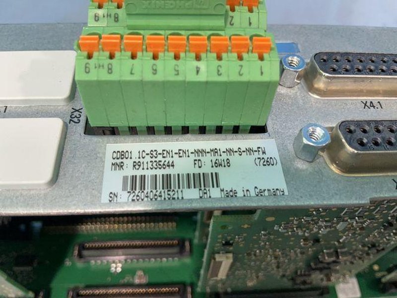 BOSH REXROTH DRIVE CONTROLLER MODULE   -  R911335644