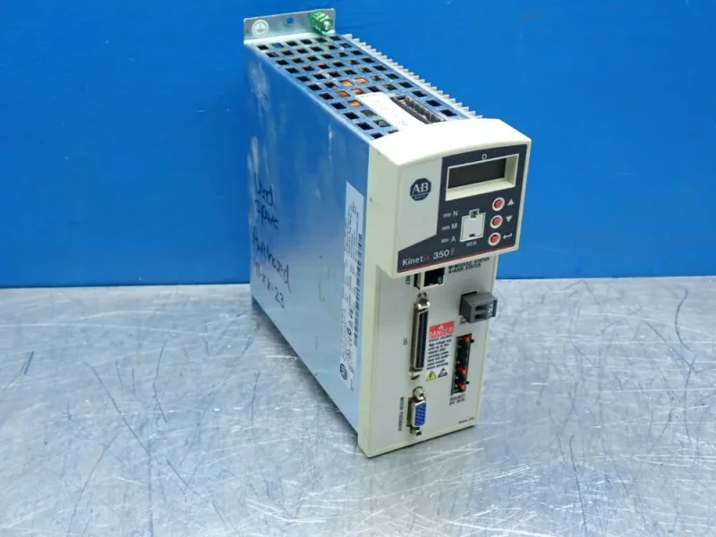 ALLEN BRADLEY 1.0KW, 2.0A OUTPUT, 2.7A INPUT KINETIX SINGLE-AXIS SERVO DRIVE  -  2097-V34PR3-LM