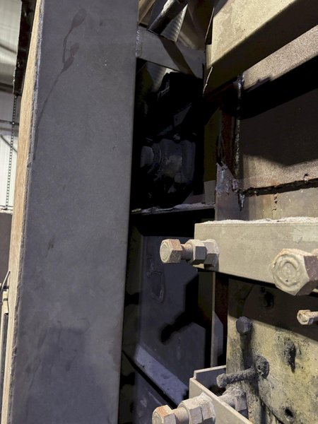 15 C.U FT PANGBORN 15-GN STEEL TUMBLE BLAST MACHINE. STOCK # 0887525