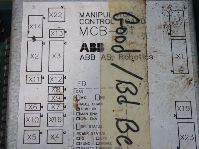ABB Mcb-01 Manipulator Control Board - 3hna014018-001/01