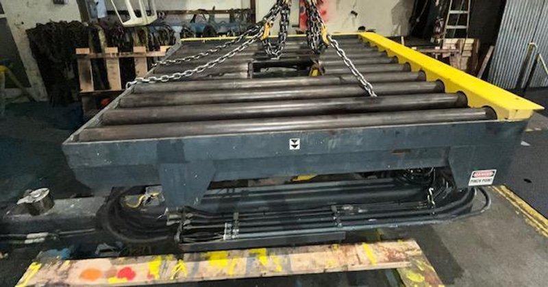 20,000# X 72" AVON ENGINEERING PICK &amp; PLACE DOWN LAYER STOCK# 3985