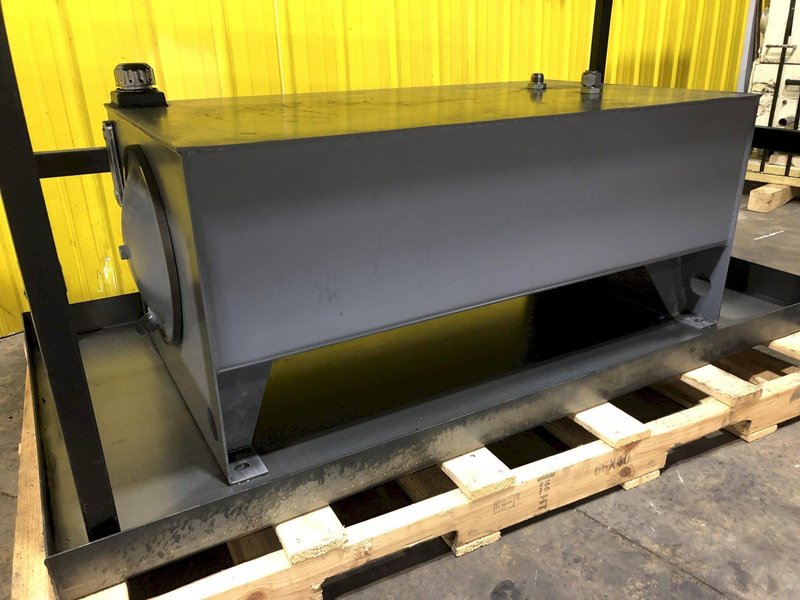 HYDRAULIC OIL RESERVOIR &amp; WORK TABLE: STOCK #16578