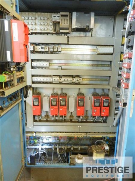 Wheelabrator Schlick RB 2600 Plate 6-Wheel Vertical Through Feed Shotblaster