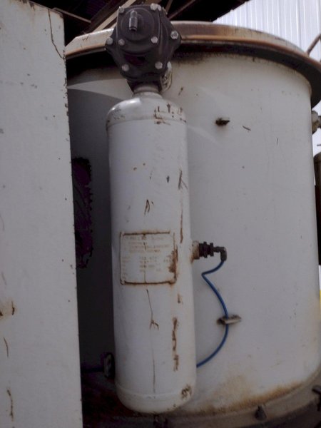 40 HP DEMARCO MAX VAC MODEL #XR40E8 INDUSTRIAL VACUUM &amp; HOPPER: STOCK #19483