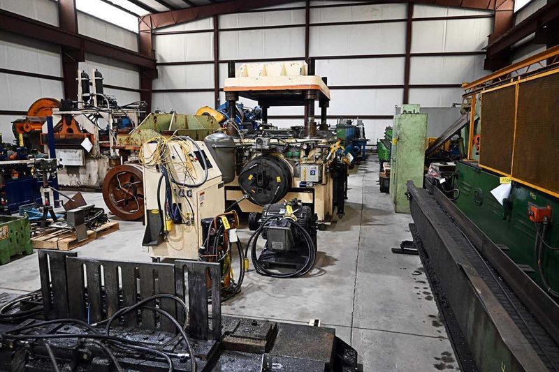 150 Ton x 2″ RLM 4-Post Cut-Off Press