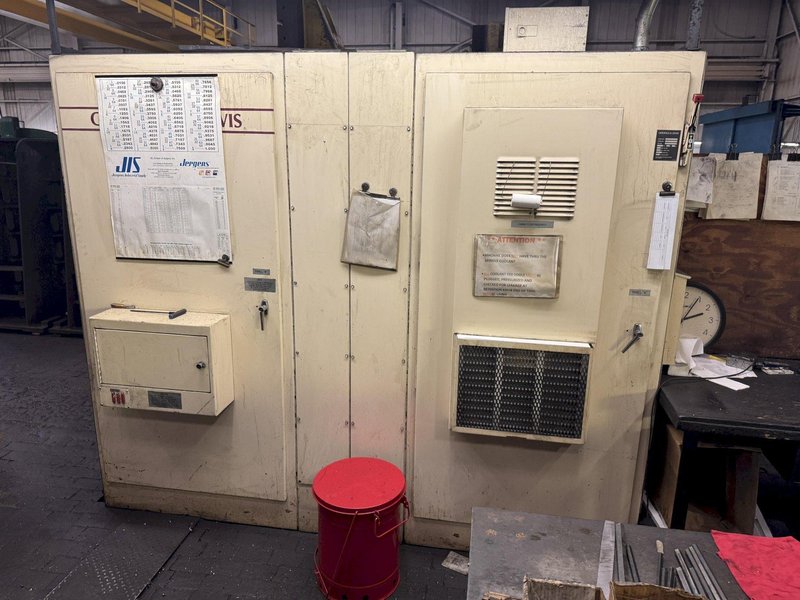 6&quot; GIDDINGS &amp; LEWIS H60-T CNC 4-AXIS HORIZONTAL BORING MILL WITH POWERED TAILSTOCK. STOCK # 1002025