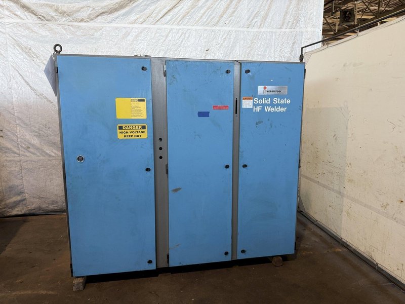300 K.W. THERMATOOL HCT SOLID STATE HF WELDER. STOCK # 0758626