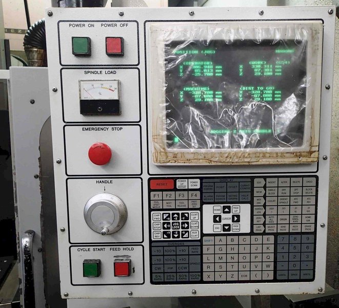 Haas VF-2 VMC, 1994- 4th Axis Ready, Kurt Vise