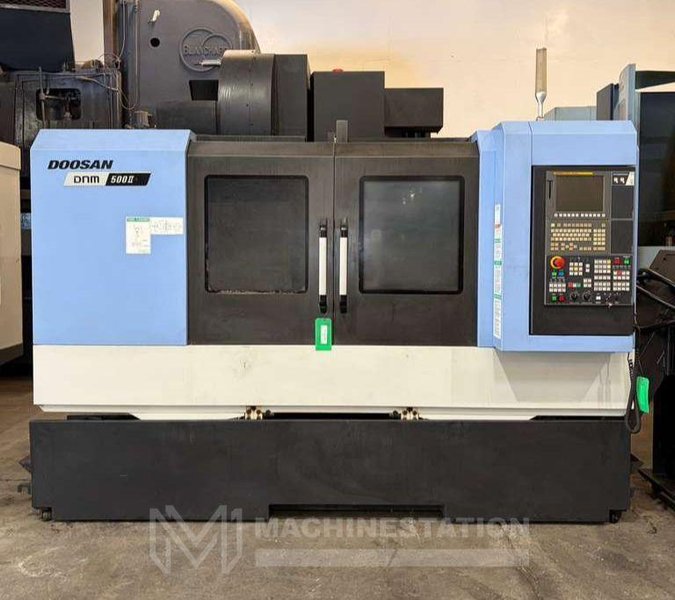 Doosan DNM-500II CNC Vertical Machining Center – TSC Mill