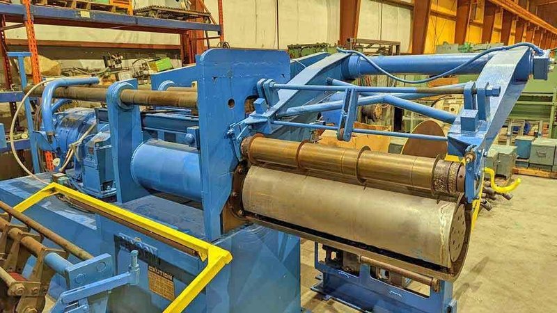 36" x 5.00" x 24,000# Paxson Slitting Line STOCK#3219