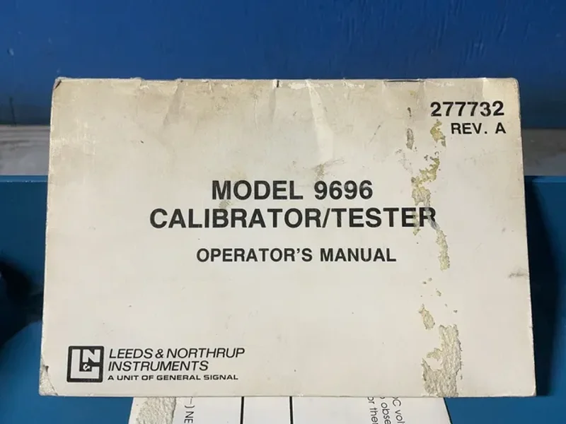 LEEDS &amp; NORTHRUP INSTRUMENTS CALIBRATOR/TESTER   -  9696