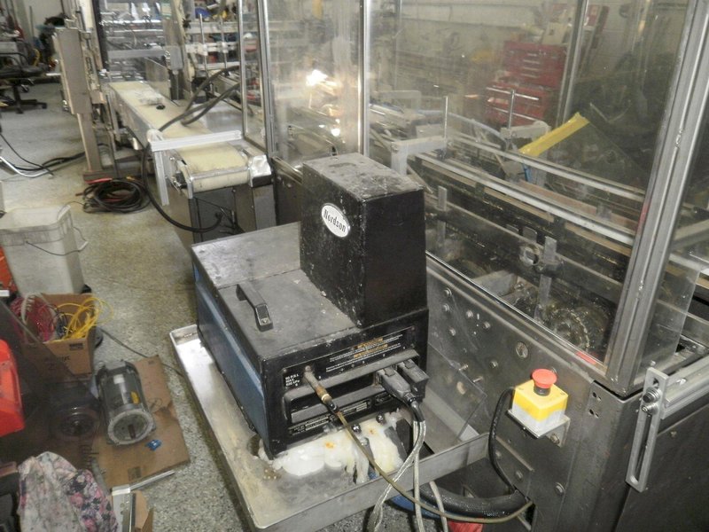 Nordale MK-500 Horizontal Cartoner – Manual Load, Hot Melt Closure, Compact Stainless Frame, Nordson Glue