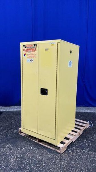 A &amp; A SHEET METAL PRODUCTS 120 GAL / 4 SHELVES FLAMMABLE STORAGE CABINET   -  P1120
