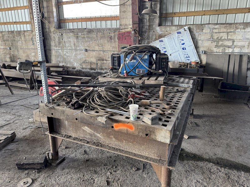 60&quot; X 60&quot; ACORN WELDING TABLE. STOCK # 0890225
