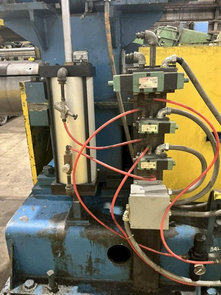 20,000 LB x 54" W X 53" OD SECO MODEL1860 MOTORIZED 100 HP COIL RECOILER: YOBRO #25239