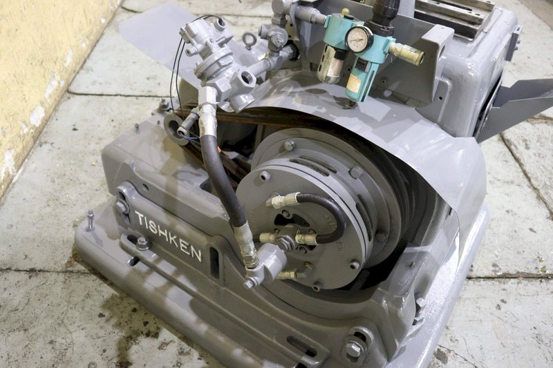 10 TON TISHKEN CUTOFF PRESS: STOCK #71975