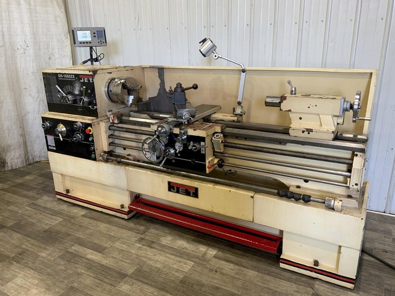 16" X 60" JET MODEL GH-166ZX ENGINE LATHE: STOCK #80878