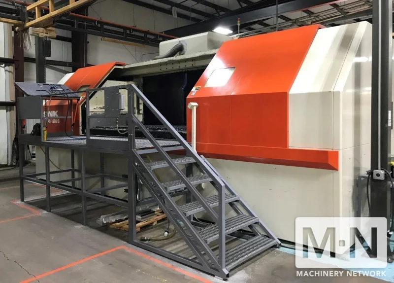 SNK HPS-120B CNC 5-Axis High Speed Profiler Horizontal Machining Center, 2006 - Installed New in 2008