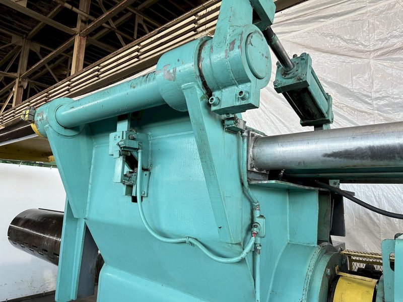 80,000 LB X 84" YODER RECOILER. STOCK # 0851123