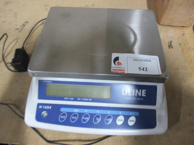 Uline H-1654 Digital Counting Scale 6lb Capacity- Auction Item