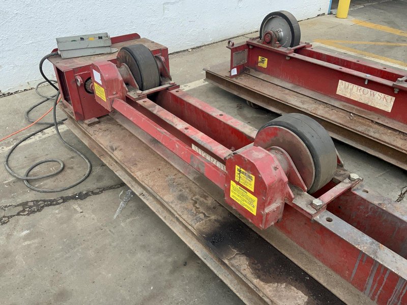 5 TON WELDWIRE TANK TURNING ROLL SET: STOCK #81018