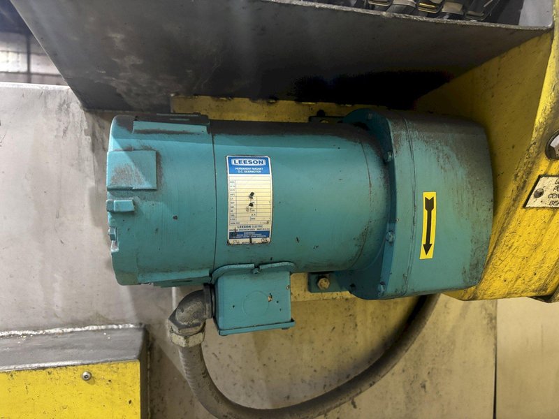 14&quot; W X 10&quot; H 2019 ALLIANCE AQUAMASTER CB-1400E STAINLESS STEEL CONVEYOR BELT 3 STAGE PARTS WASHER: STOCK #23104