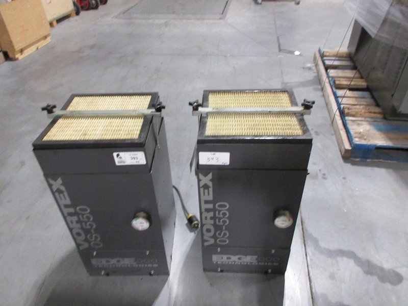 Edge Technologies Vortex OS-550 Oil Mist Filtration Systems (2pcs)- Auction Item