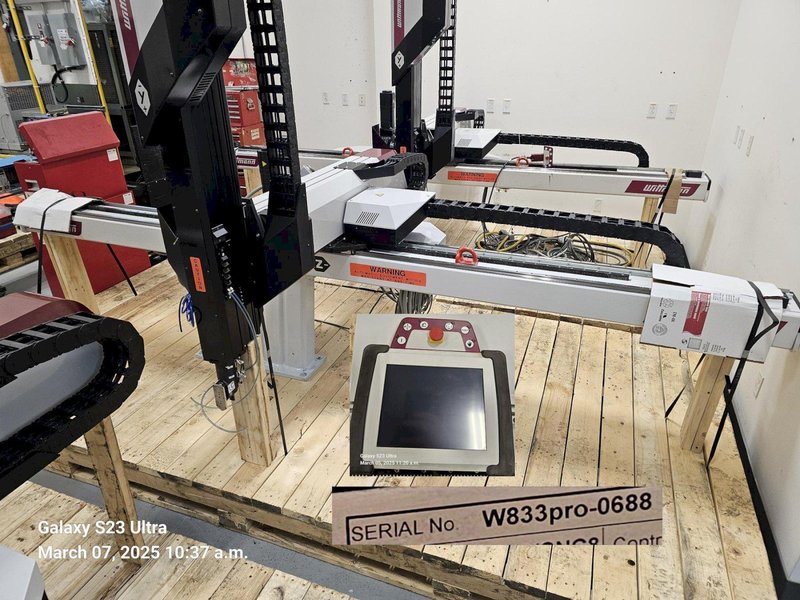 Wittman Used W833 Pro Servo Robot, 300 ton+, yr. 2020 - (5) Available