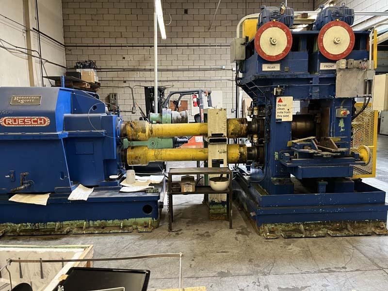 14&quot; X 14&quot; RUESCH 2 HIGH REVERSING ROLLING MILL (14506)