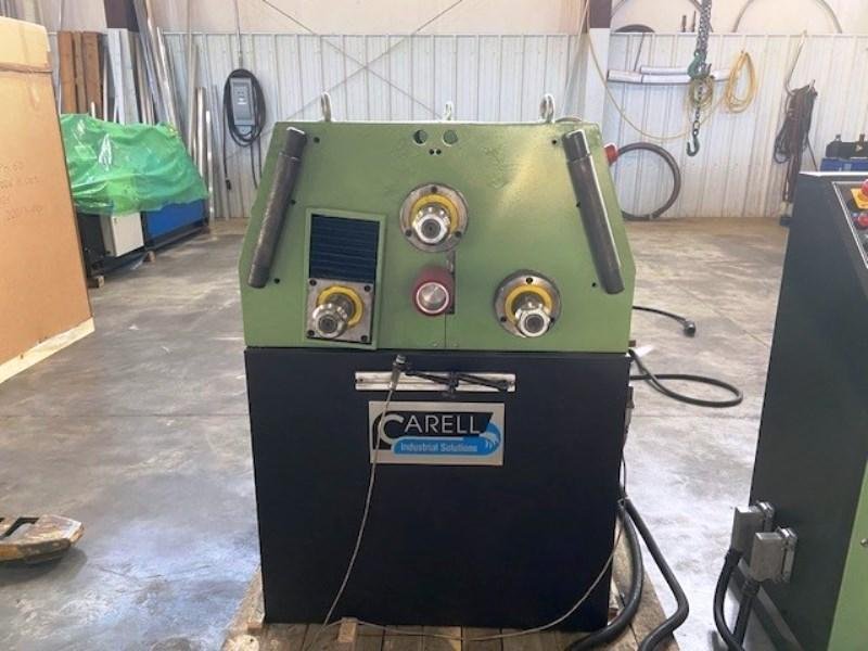 EAGLE BA50 cnc 2-1/4" PROGRAMMABLE 3-ROLL DRIVEN ANGLE ROLL BENDER