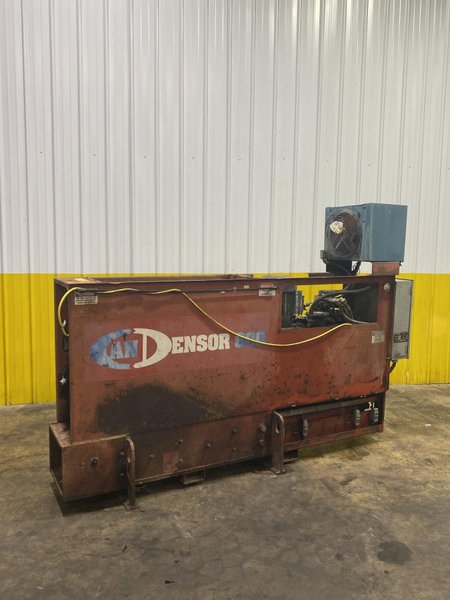 CP MFG &quot;CAN-DENSOR 600&quot; HYDRAULIC METAL HORIZONTAL BALER: STOCK #16682