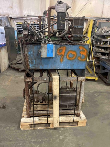 Shalco model u900 shell core machine hydraulic unit