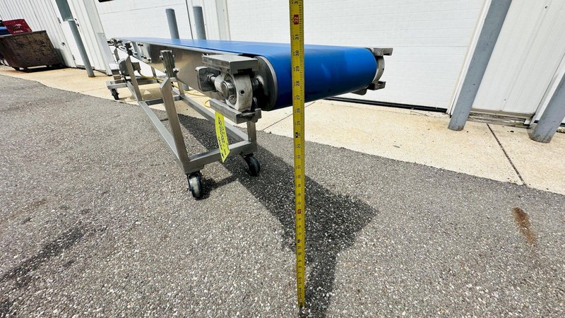 Stainless Steel  |  13Ft. Food Grade Flattop Conveyor