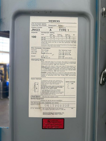 8 TON DENISON FG8C02 C-FRAME HYDRAULIC PRESS. STOCK #0255924