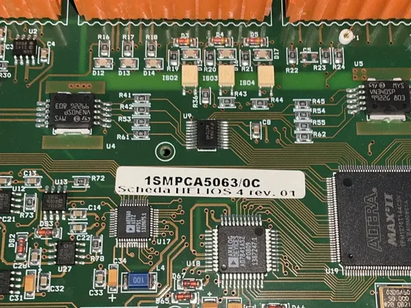 PRIMA ELECTRONICS INDUSTRIAL CONTROL PCB  -  1SMPCA5063/2
