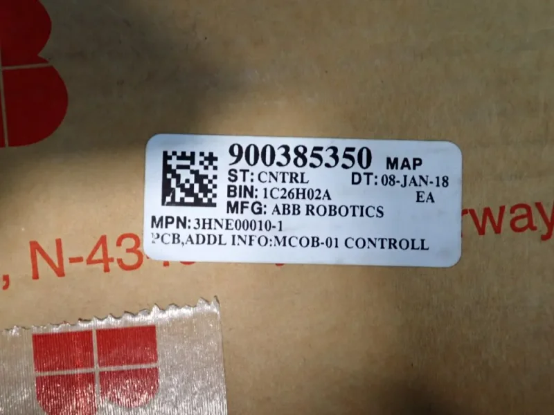 ABB MANIPULATOR CONTROL BOARD  -  3HNE00010-1