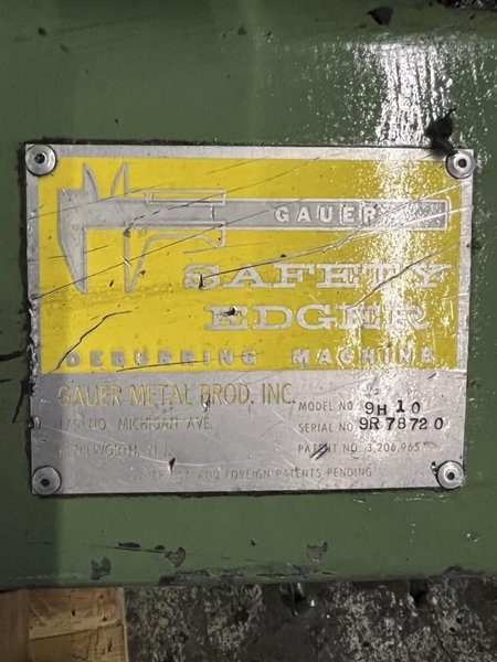 GAUER 9H-10 SAFETY EDGER (14327)